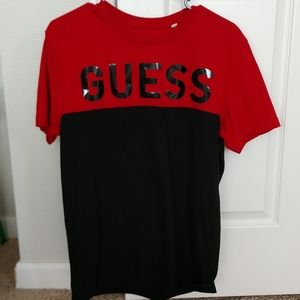 Men's guess 2 tone tshirt